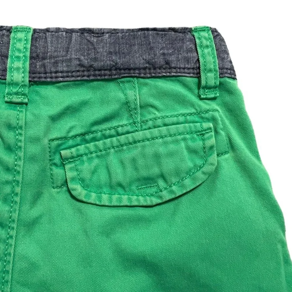 Baby Gap 5Y Green & Chambray Shorts